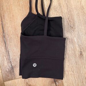 Lululemon Black Tank Top